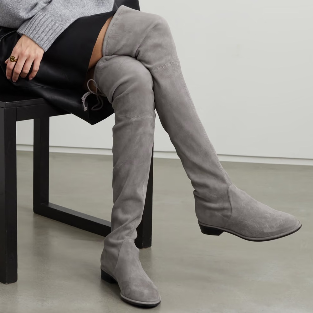 Stuart Weitzman Suede Over-The-Knee Boot